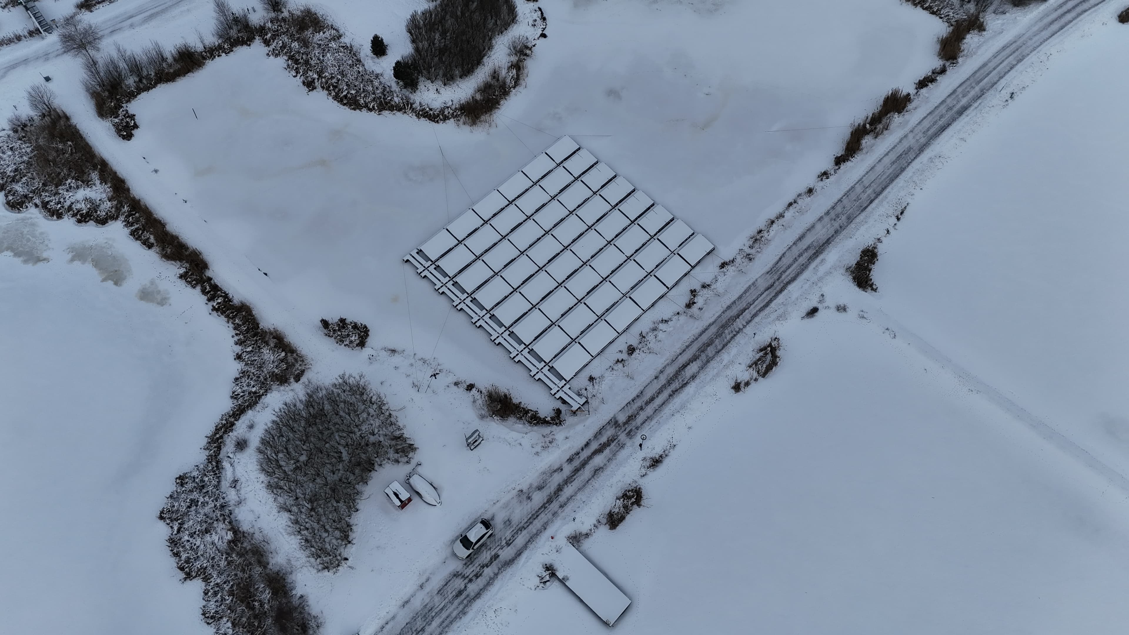 Flytande solceller i vinterförhållanden — utformade för nordiskt klimat